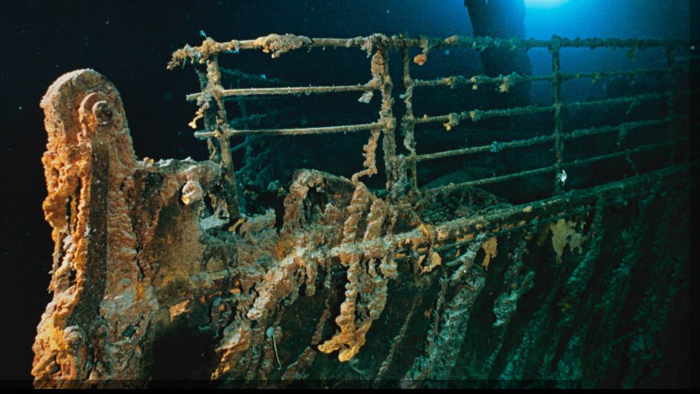 Титаник 1913 под водой